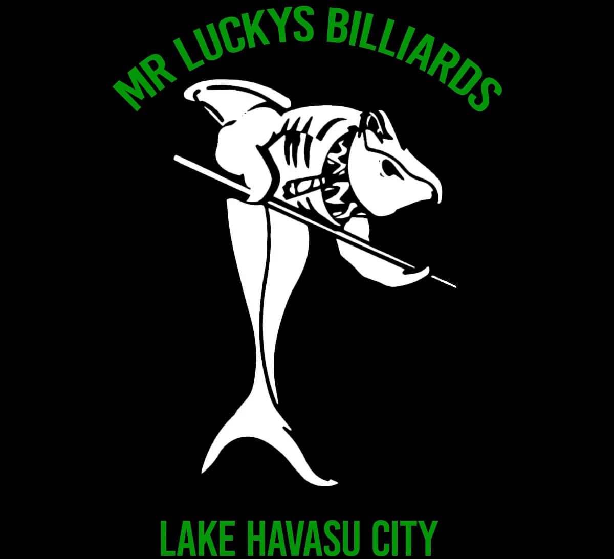 Vibrant billiard hall atmosphere at Mr. Lucky's
