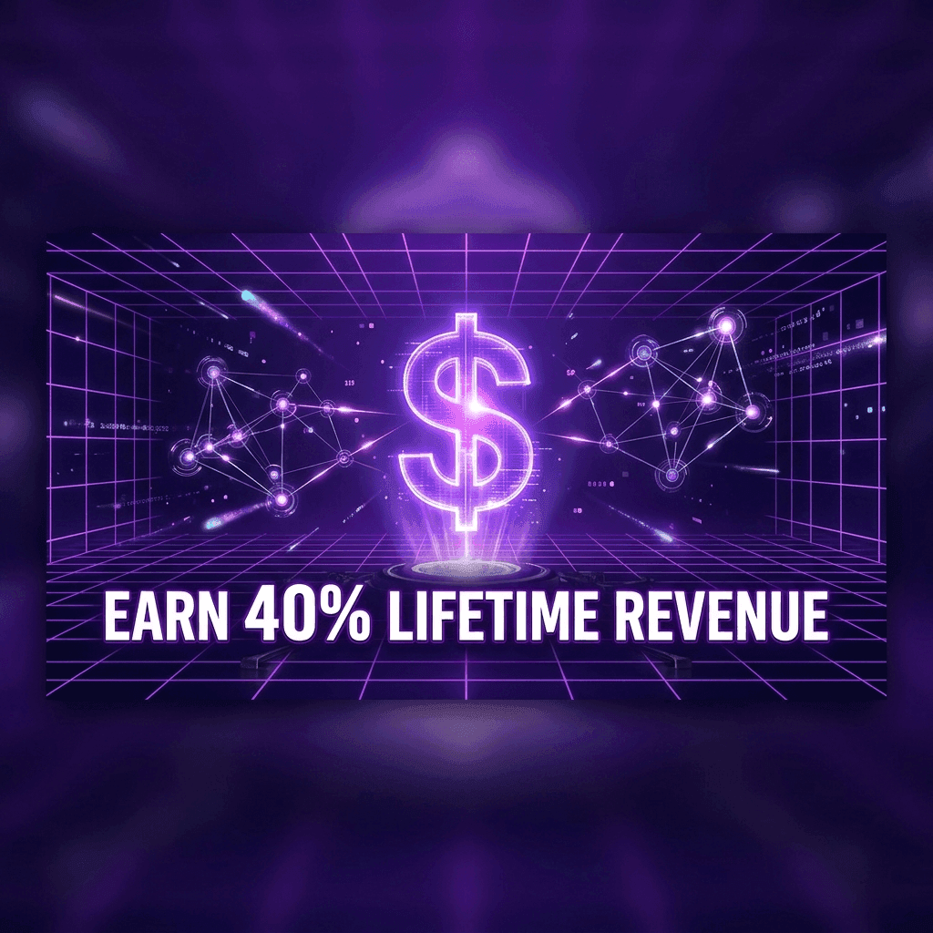 We're Looking for Affiliates — Earn Up to 40% Lifetime Revenue