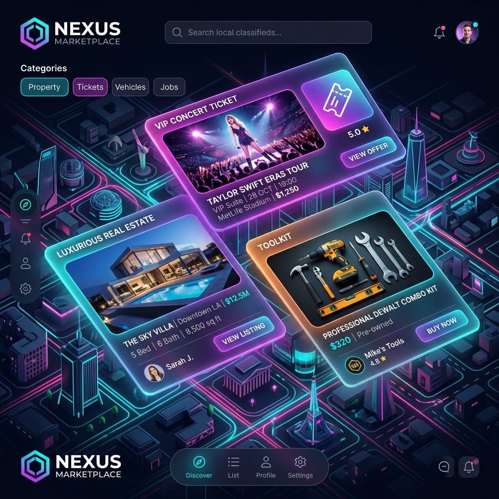 Launching the Local City Walk Classifieds Marketplace